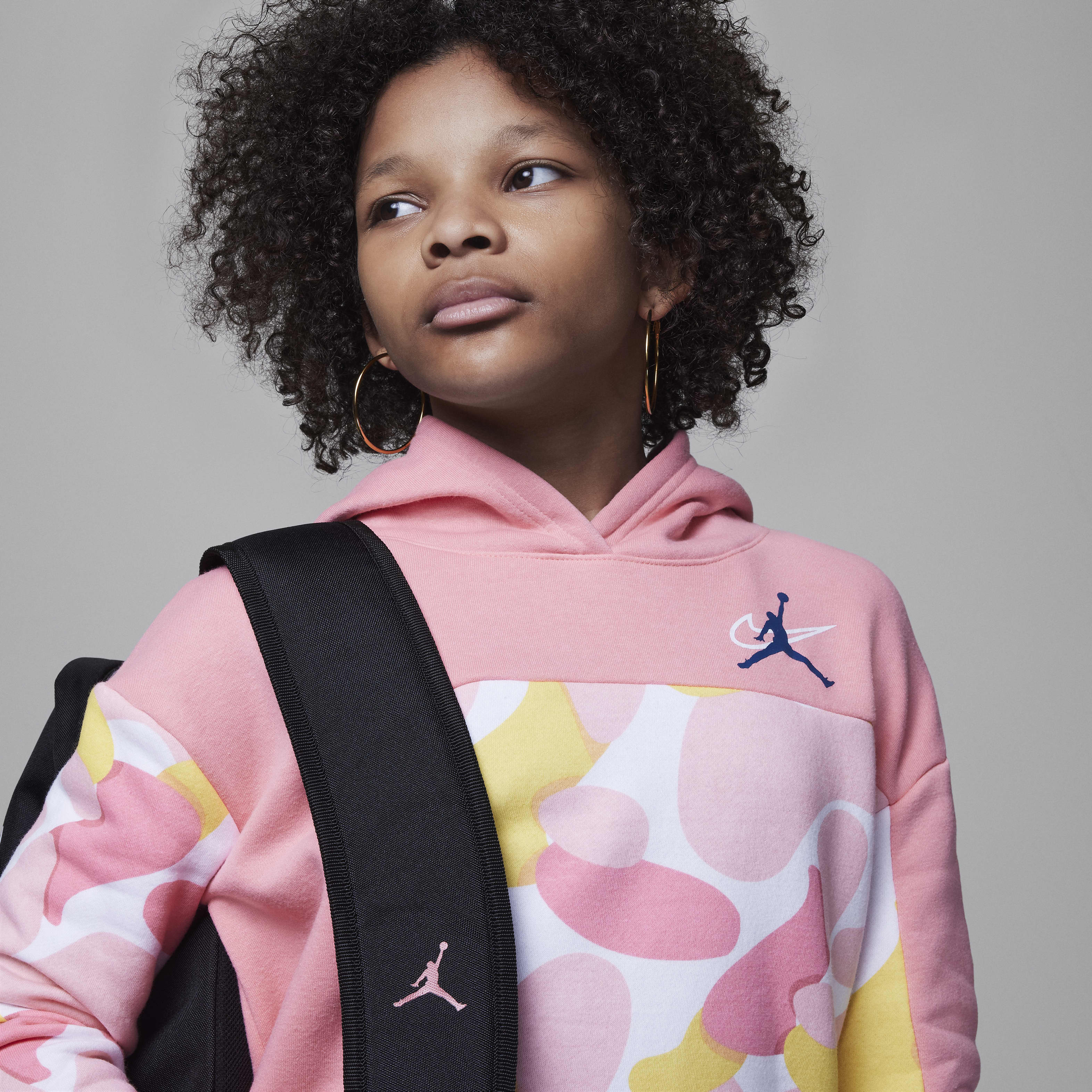 Nike Jordan Outside the Lines Pullover Hoodie Older Kids King s Cross